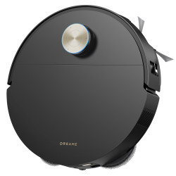 Dreame X60 Ultra RLX86DE Robot Vacuum, 35,000 Pa, 180 min, 0.2 L, VersaLift, OmniSight AI, Automatic Dosing and Self-Cleaning, Voice Control, Black