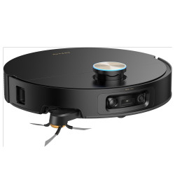 Ρομποτική σκούπα Dreame X60 Ultra RLX86DE, 35.000 Pa, 180 λεπτά, 0,2 λίτρα, VersaLift, OmniSight AI, Αυτόματη δοσολογία και αυτοκαθαρισμός, Φωνητικές εντολές, Μαύρο