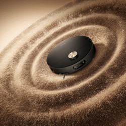 Dreame X60 Ultra RLX86DE Robot Vacuum, 35,000 Pa, 180 min, 0.2 L, VersaLift, OmniSight AI, Automatic Dosing and Self-Cleaning, Voice Control, Black