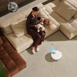 Dreame X60 Ultra Complete RLX87DE-WH robotporszívó, 180 perc, 0,2 l, AI-kamerák, VersaLift, automatikus töltőállomás, hangvezérlés, fehér