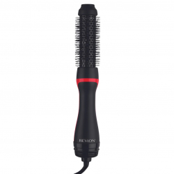 REVLON One-Step Root Booster Hot Air Brush RVDR5292 elektromos hajformázó és hajszárító kefe, 820 W, 3 hőfok, 3 sebességfokozat, kerámia bevonat, ionizálás, hideg levegő funkció, fekete/rózsaszín