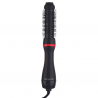 Електрическа четка за стилизиране и сушене REVLON One-Step Root Booster Hot Air Brush RVDR5292, 820W, 3 степени, 3 скорости, Керамично покритие, Йонизация, Студен връх, Черен/розов