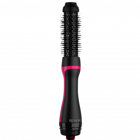 REVLON One-Step Root Booster Hot Air Brush RVDR5292 elektromos hajformázó és hajszárító kefe, 820 W, 3 hőfok, 3 sebességfokozat, kerámia bevonat, ionizálás, hideg levegő funkció, fekete/rózsaszín