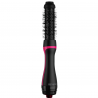 Perie electrica pentru coafare si uscare REVLON One-Step Root Booster Hot Air Brush RVDR5292, 820 W, 3 trepte, 3 viteze, Acoperire ceramica, Ionizare, Varf rece, Negru/Roz