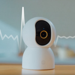 Камера за видеонаблюдение Xiaomi Smart C701 BHR07X7EU, IP, 360 гр, Нощно виждане, Wi-Fi, 1080P, AI, Бял