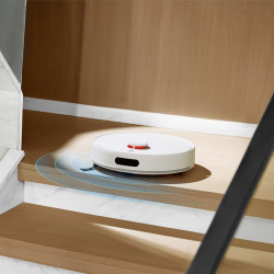 Ρομποτική σκούπα Xiaomi BHR07XBEU H40, 10000 Pa, 180 λεπτά, 4 λίτρα, Αυτόματη βάση φόρτισης, Πλοήγηση LDS, Αποφυγή εμποδίων, Εφαρμογή για κινητά, Λευκό