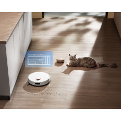 Xiaomi BHR07XBEU H40 Robot Vacuum Cleaner, 10,000 Pa, 180 min, 4 L, Automatic Docking Station, LDS Navigation, Obstacle Avoidance, Mobile App, White