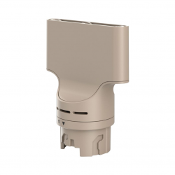 Σίδερο μαλλιών και πιστολάκι 5 σε 1 Shark Glam Multistyler HD6052SEU, 1500 W, 3 ταχύτητες, 6 ρυθμίσεις θερμοκρασίας, 100-220 °C, κεραμικά στοιχεία, ιονισμός, αυτόματη τυλίξιμο Coanda, Gloss Lock, χρυσό