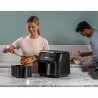 Friteuza dubla cu aer cald Ninja Foodi Dual Zone AF200EU, 2400 W, Zone independente, 7,6 l, 4 programe, 100-240°C, Max Crisp, Sync, Negru