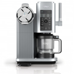 Ninja CREAMi Scoop & Swirl™ NC701EU 13-in-1 Ice Cream Maker, 800W, 13 Programs, 3-Speed Cone Lever, CreamiFit, Creamify, 2 x 473 ml Bowls, Customization, Gray/Black