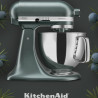 KitchenAid Artisan Elegance 5KSM175PSEJP Stand Mixer, 300 W, 4.8 L, Direct Drive, 10 Speeds, Dark Green