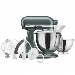 Μίξερ KitchenAid Artisan Elegance 5KSM175PSEJP, 300 W, 4,8 λίτρα, Direct Drive, 10 ταχύτητες, Σκούρο πράσινο