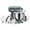 Μίξερ KitchenAid Artisan Elegance 5KSM175PSEJP, 300 W, 4,8 λίτρα, Direct Drive, 10 ταχύτητες, Σκούρο πράσινο