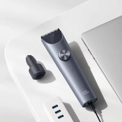 Μηχανή κουρέματος Xiaomi Hair Clipper 2 BHR8998EU, 0,5-28 mm, Αυτονομία 180 λεπτών, Κεραμικές λεπίδες, Οθόνη LED, Γκρι