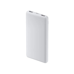 Εξωτερική μπαταρία Xiaomi BHR9350GL Lite, Φόρτιση 22,5 W, 10000 mAh, 37 Wh, 2xUSB-C, 1xUSB-A, Λευκό