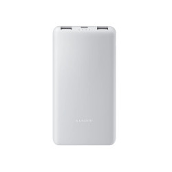 Εξωτερική μπαταρία Xiaomi BHR9350GL Lite, Φόρτιση 22,5 W, 10000 mAh, 37 Wh, 2xUSB-C, 1xUSB-A, Λευκό