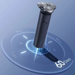 Акумулаторна самобръсначка Xiaomi Mi Electric Shaver S101 EU BHR7456EU, 3W, 60 мин, 18 ножчета, 6 ъгъла, Адаптираща се глава, Мокро/сухо, IPX7, Тъмносин