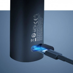 Акумулаторна самобръсначка Xiaomi Mi Electric Shaver S101 EU BHR7456EU, 3W, 60 мин, 18 ножчета, 6 ъгъла, Адаптираща се глава, Мокро/сухо, IPX7, Тъмносин