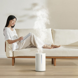 Овлажнител за въздух Xiaomi Smart Humidifier 2 EU BHR6026EU, 28W, 40 м2, 4.5 л, 3 степени, UV-C стерилизация, Мобилно приложение, Ултратих, Бял