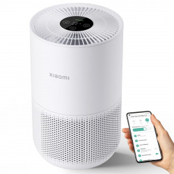Purificator de aer Xiaomi Smart Air Purifier 4 Compact BHR5860EU, 27 W, 27 m², 230 m³/h, PM2.5, Indicator calitate aer, SMART, Mi Home, Alb