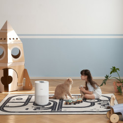 Καθαριστής αέρα Xiaomi Smart Air Purifier 4 Compact BHR5860EU, 27 W, 27 m², 230 m³/ώρα, PM2.5, ενδείξεις ποιότητας αέρα, SMART, Mi Home, Λευκό