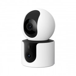Xiaomi C300 Dual BHR9166EU biztonsági kamera, 2K / 3 MP, kettős kamera, éjjellátó, Wi-Fi 6, AI, Bluetooth 5.4, fehér
