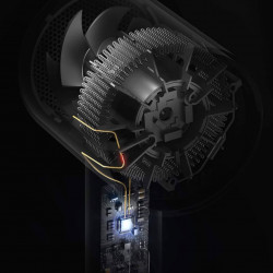 Uscator de par Xiaomi Mi Ionic Hair Dryer H300 BHR5081GL, 1600 W, Terapie ionica, NTC, Aer cald/rece alternativ, Carcasa metalica, Alb