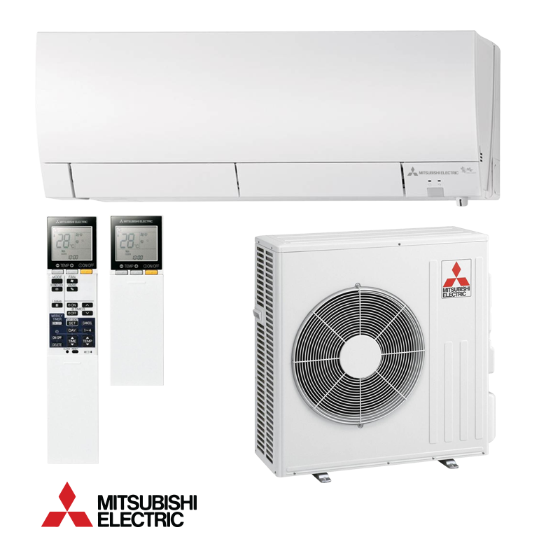 Aparat de aer conditionat cu invertor Mitsubishi Electric MSZ-FH50VE + MUZ-FH50VEHZ, 18.000 BTU, 37 m², A+++, R-410A, I-SEE, Natural Flow, Plasma Quad, Swing, Alb