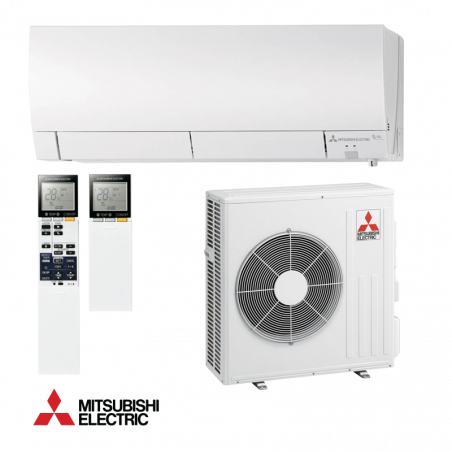 Aparat de aer conditionat cu invertor Mitsubishi Electric MSZ-FH50VE + MUZ-FH50VEHZ, 18.000 BTU, 37 m², A+++, R-410A, I-SEE, Natural Flow, Plasma Quad, Swing, Alb