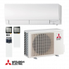 Aparat de aer conditionat cu invertor Mitsubishi Electric MSZ-FH25VE + MUZ-FH25VEHZ, 9000 BTU, 20 m², A+++, R-410A, I-SEE, Natural Flow, Plasma Quad, Swing, Alb