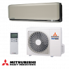 Mitsubishi Heavy Industries SRK50ZSX-WFT + SRC50ZSX-W inverteres klímaberendezés, 18 000 BTU, 37 m², Wi-Fi, R-32, bézs/fekete