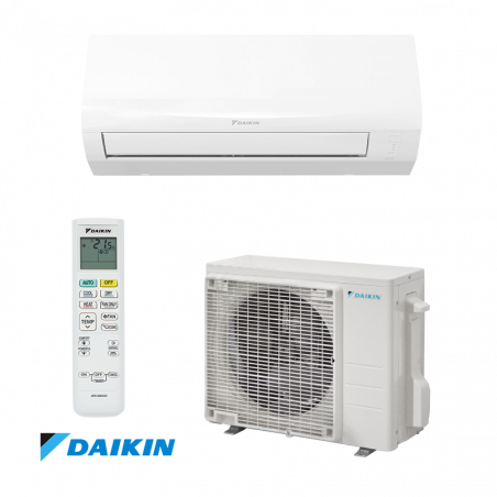 Daikin Sensira FTXF20F + RXF20F Inverter Air Conditioner, 7,000 BTU, 15 m², A++, R-32, White