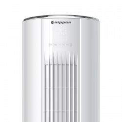 Κλιματιστικό τύπου κολώνα Nippon NPC-24MCFL, 24.000 BTU, 45 μ², Α++/Α+, R-32, Λευκό