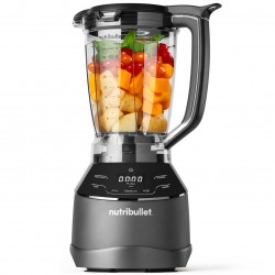 Nutribullet Triple Prep System NBF580B 3-in-1 turmixgép, 1500 W, 1,8 l, 8 program, 3 sebességfokozat, 8 program, Tartozékfelismerés, Érintőképernyős vezérlés, Fekete/szürke