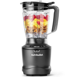 Μπλέντερ Nutribullet Smart Sense 1500 Combo NBF550DG, 1500 W, 1,8 λίτρα, 5 ταχύτητες, Έξυπνη προσαρμογή ταχύτητας, Χωρίς BPA, Μαύρο/γκρι