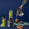 Nutribullet Smart Sense 1500 Combo NBF550DG turmixgép, 1500 W, 1,8 l, 5 sebességfokozat, intelligens sebességszabályozás, BPA-mentes, fekete/szürke