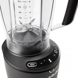 Блендер Nutribullet Smart Sense 1500 Combo NBF550DG, 1500W, 1.8 л, 5 скорости, Интелигентна адаптация на скорост, Без BPA, Черен/сив