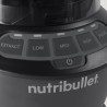 Блендер Nutribullet Combo NBF500DG, 1200W, 1.8 л, 3 скорости+импулс, Неплъзгаща основа, Остриета от неръждаема стомана, Подвижни части, Черен/сив