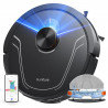 Honiture V8 Pro CRV549 Robot Vacuum Cleaner, 5000 Pa, 290 ml, 180 min, Dry/Wet, 3 speeds, Automatic modes, Zones, Voice control, Honysmart, Black