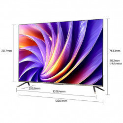 Телевизор Dreame Vivid 55Q100, 55", 139 см, 3840x2160, 4K Ultra HD, QLED, 120 Hz, Dreamind™ AI, SMART, Черен