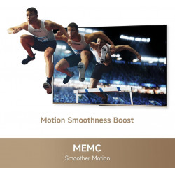 Dreame Vivid 43Q100 televízió, 43", 108 cm, 3840x2160, 4K Ultra HD, QLED, 120 Hz, Dreamind™ AI, SMART, fekete