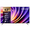 Dreame Vivid 43Q100 televízió, 43", 108 cm, 3840x2160, 4K Ultra HD, QLED, 120 Hz, Dreamind™ AI, SMART, fekete