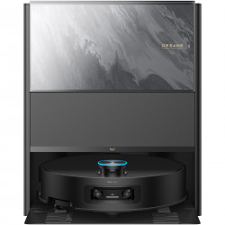 Dreame Aqua 10 Ultra Track RLR81CE-BK Robot Vacuum, 25,000 Pa, 200 min, 3.5/4 L, Dry/Wet, AI Cameras, VersaLift DToF, Automatic Mop Cleaning at 100°C, Black