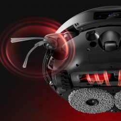 Roborock Saros 20X robotporszívó, 65 W, 36 000 Pa, 259 ml/2,5 l, AdaptiLift 3.0, száraz és nedves tisztítás, StarSight 2.0, 200 perc üzemidő, fekete