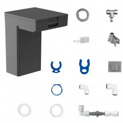 Modul automat de umplere si golire a apei pentru aspiratorul robot Dreame X50 Ultra/Complete RAW7, Integrare DreameHome, Autodiagnosticare, Mementouri,Gri