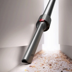 Dyson V8 Absolute SV25 Upright Vacuum Cleaner 476547-01, 115AW, 0.54 L, 3 modes, No loss of power, Hygienic emptying, Fully sealed filtration, Silver/Orange