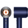 Сешоар Dyson Supersonic Nural HD16 RdVe/Gd Straight+Wavy 122612-01, 1600W, 3 скорости, 4 температури, Отрицателни йони, 5 приставки, Предпазващ скалпа, Син