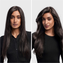 Aparat de uscat si coafat Dyson 596926-01 HS08 Airwrap i.d.™ T1/T2 RdVe/Gd Straight + Wavy, 1300 W, 13,5 l/s, Ondulare automata, Ionizare, 3 viteze, 3 temperaturi, Bluetooth, Rosu catifelat/Auriu