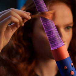 Dyson 596926-01 HS08 Airwrap i.d.™ T1/T2 RdVe/Gd Straight + Wavy Hair Styler, 1300W, 13.5 l/s, Automatic Curling, Ionization, 3 speeds, 3 temperature settings, Bluetooth, Velvet Red/Gold