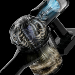 Φορητή ηλεκτρική σκούπα Dyson V8 Car&Boat 586120-01, 115AW, 0,54 λίτρα, 50 λεπτά, 110.000 στροφές/λεπτό, Σφραγισμένο σύστημα φιλτραρίσματος, Νικέλιο/Μωβ